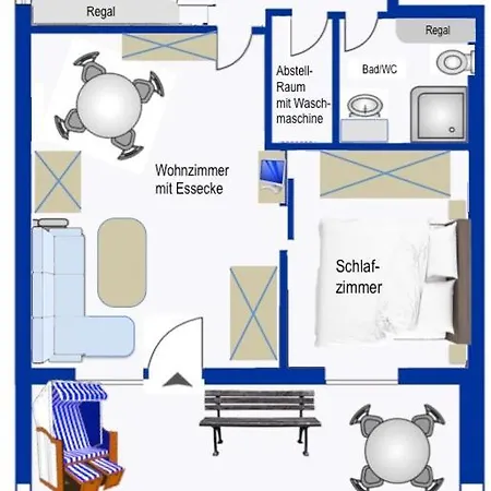 Austernfischer, Mit Sielblick Διαμέρισμα Dornumersiel
