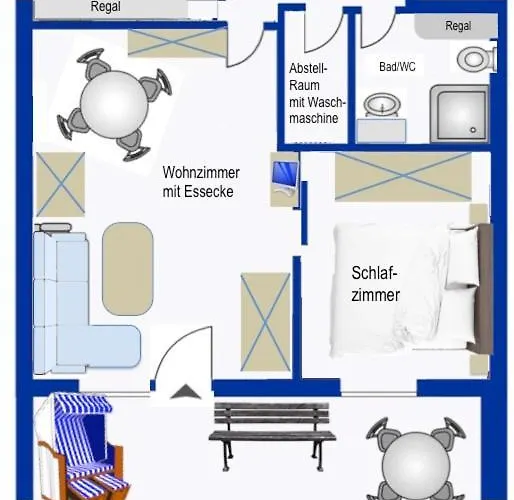 Austernfischer, Mit Sielblick Daire Dornumersiel
