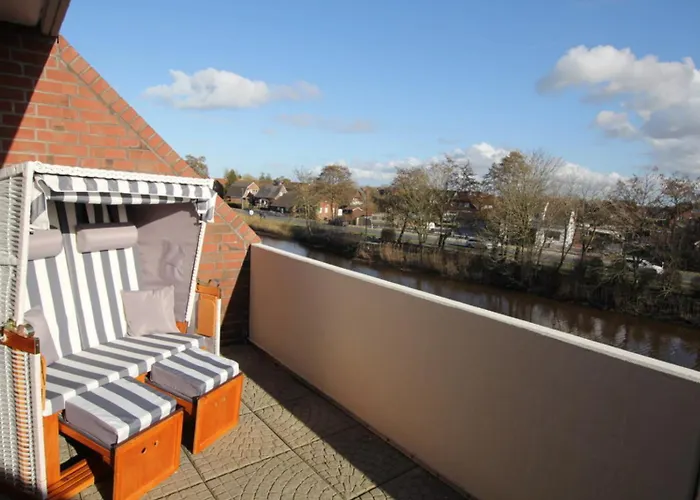 Austernfischer, Mit Sielblick * Dornumersiel